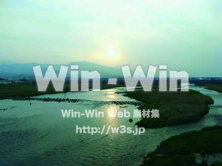 朝日の写真素材 W-014207