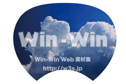 うちわ背景の写真素材 W-014685