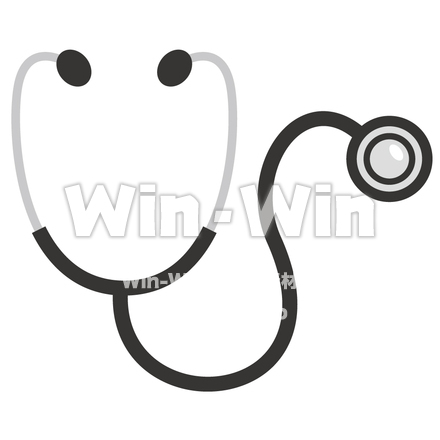 聴診器のCG・イラスト素材 W-014185