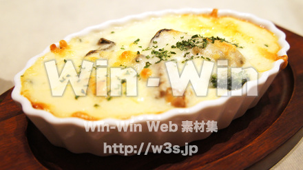 牡蠣のグラタンの写真素材 W-015316