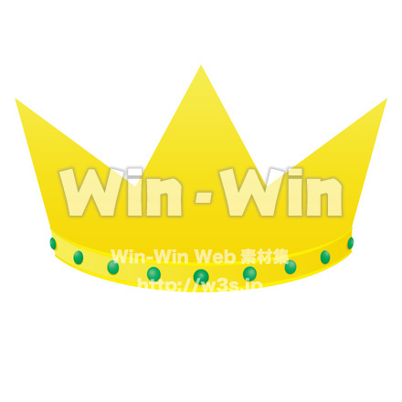 王冠のCG・イラスト素材 W-014703