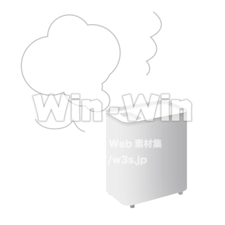 加湿器のCG・イラスト素材 W-015821