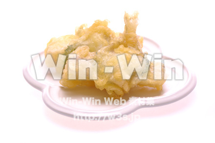 青じそと長芋のてんぷらの写真素材 W-015365