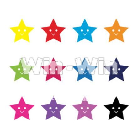 オリジナルアクションボタンセットのCG・イラスト素材 W-014654