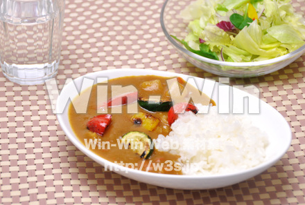 カレーの写真素材 W-014393