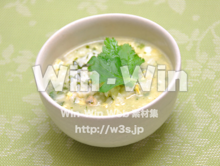 しじみ雑炊の写真素材 W-015674
