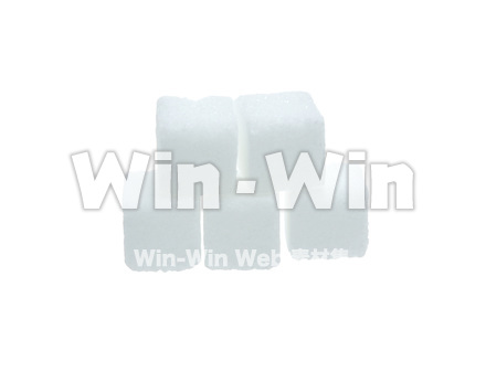 角砂糖5個の写真素材 W-015114