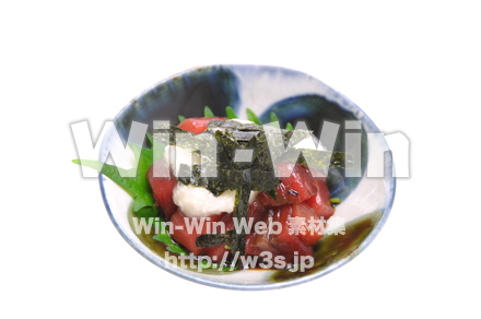 まぐろの山かけの写真素材 W-015791