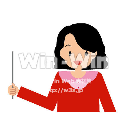 女性のCG・イラスト素材 W-014315