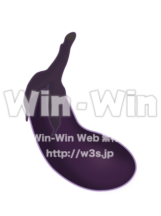 茄子のCG・イラスト素材 W-016373