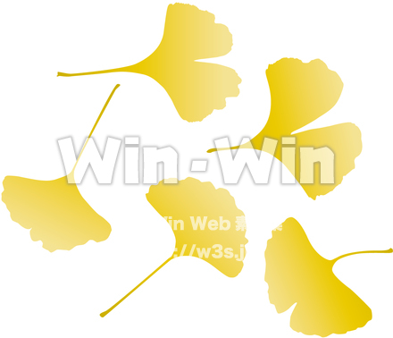イチョウのCG・イラスト素材 W-017480