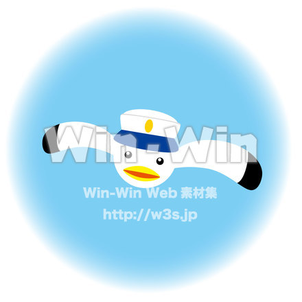 かもめのCG・イラスト素材 W-017789