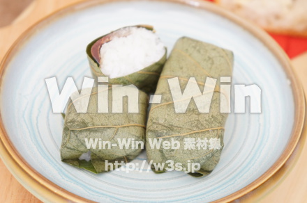 柿寿司の写真素材 W-017997