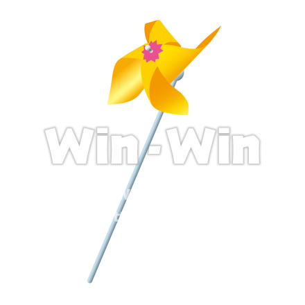 風車のCG・イラスト素材 W-017554