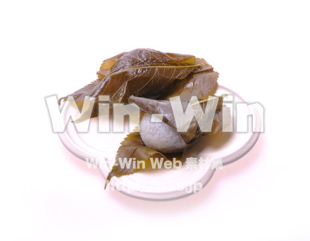 桜もちの写真素材 W-016068