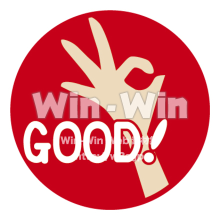 GOODのCG・イラスト素材 W-016506