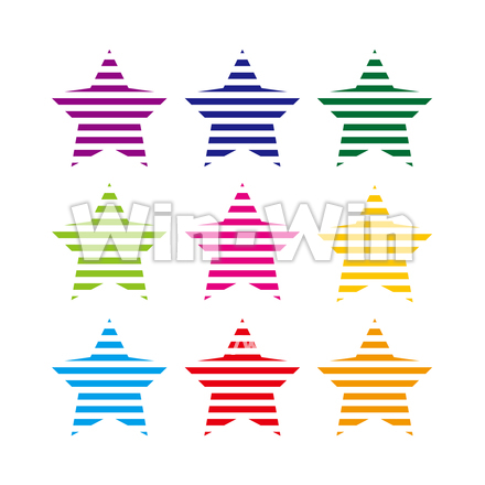 星のCG・イラスト素材 W-016224