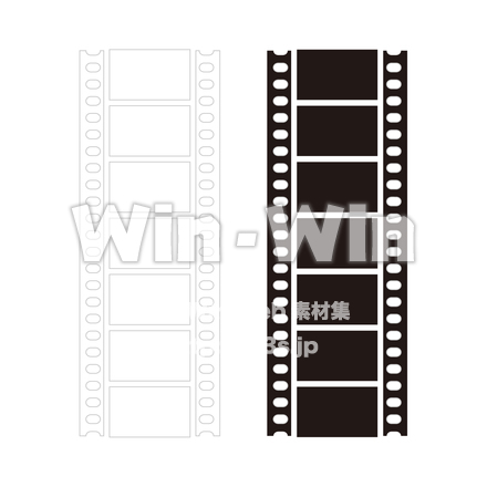 フィルムのCG・イラスト素材 W-016227