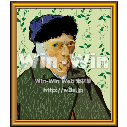 ゴッホのCG・イラスト素材 W-016337