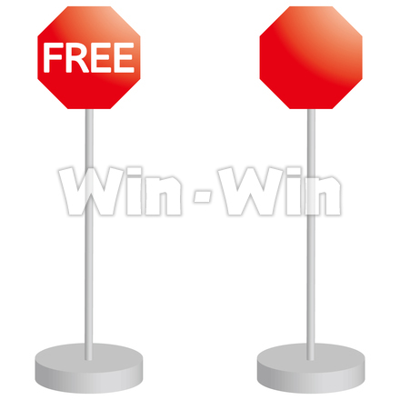 バス停のCG・イラスト素材 W-016212