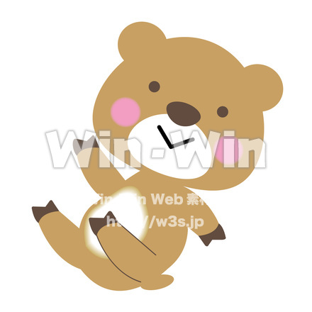 クマのCG・イラスト素材 W-017729
