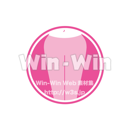 レッグエクササイズのCG・イラスト素材 W-016053