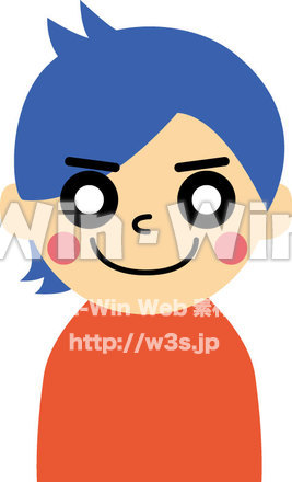 男の子のCG・イラスト素材 W-017533