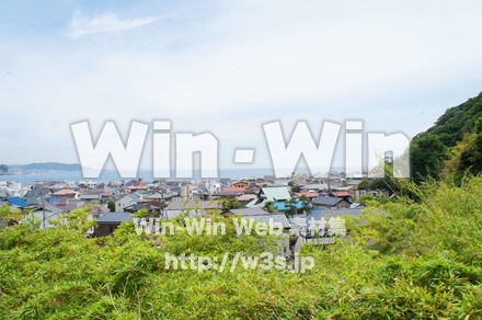 鎌倉の町並みの写真素材 W-017230