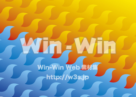 水と火のCG・イラスト素材 W-016918