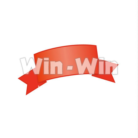 赤リボンのCG・イラスト素材 W-017511