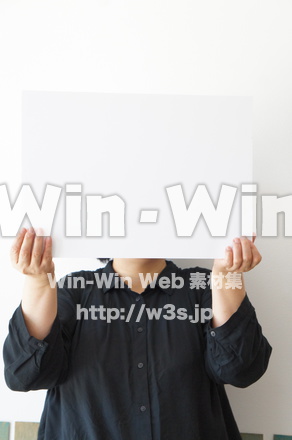 コメントボードの写真素材 W-017988