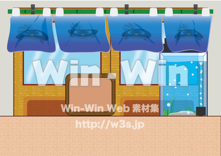 店内のCG・イラスト素材 W-016983