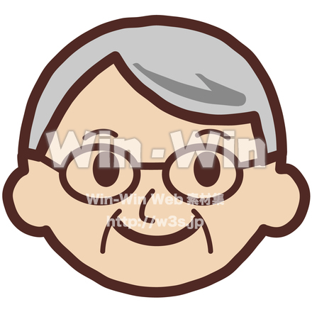 おじいさんのCG・イラスト素材 W-016139