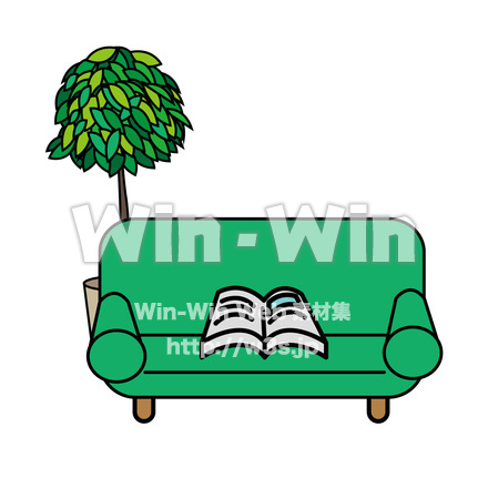 リビングのCG・イラスト素材 W-016665