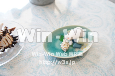 夏っぽいインテリアの写真素材 W-017975