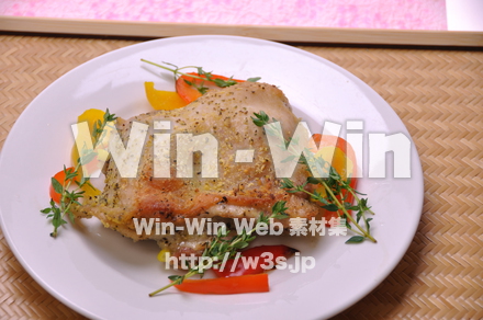 ハーブチキンの写真素材 W-016201