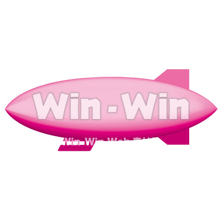 飛行船のCG・イラスト素材 W-017032