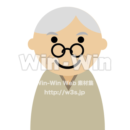 シルバー男性のCG・イラスト素材 W-016494