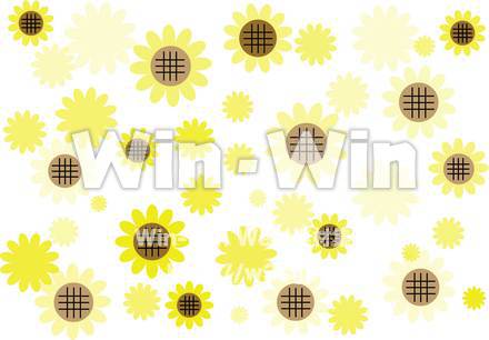 ひまわりのCG・イラスト素材 W-017256