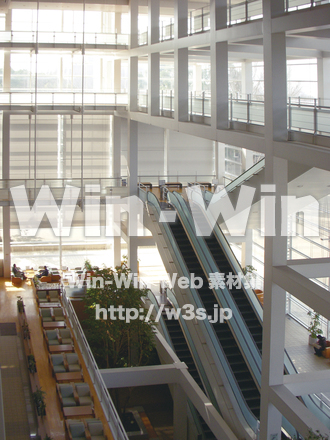 ビル内の写真素材 W-016244