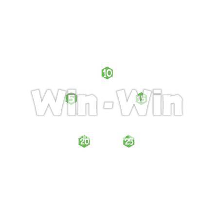 5の倍数（25まで）のCG・イラスト素材 W-017890