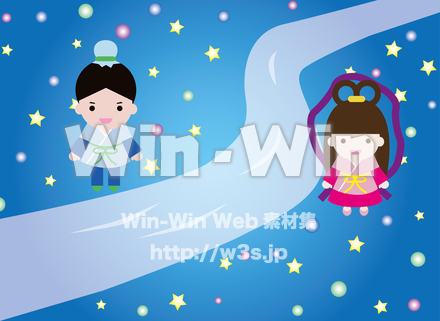 七夕のCG・イラスト素材 W-016809