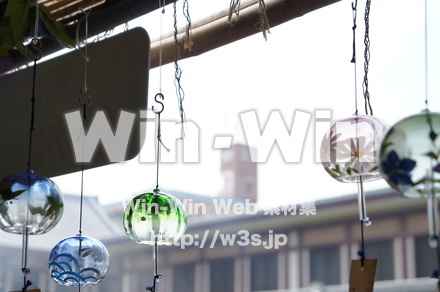 川崎大師-風鈴市の写真素材 W-017660