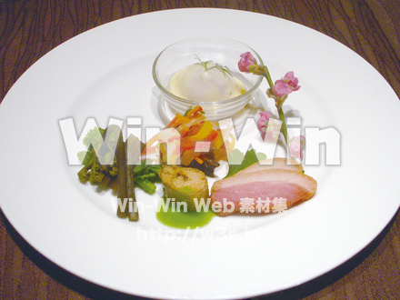 春の前菜の写真素材 W-016287