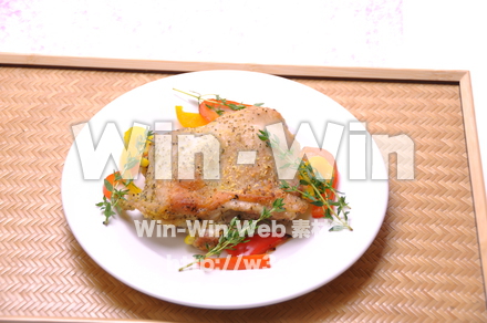 ハーブチキンの写真素材 W-016203