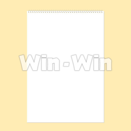 ノートのフレームのCG・イラスト素材 W-017472