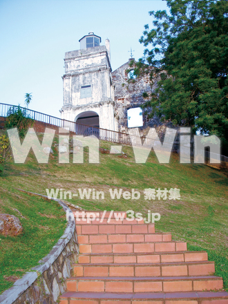 マレーシア_マラッカ修道院の写真素材 W-016279