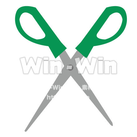 はさみのCG・イラスト素材 W-016681