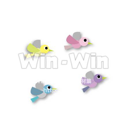 ことりのCG・イラスト素材 W-017698