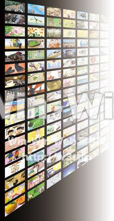 w3sチラシ背景の写真素材 W-016226